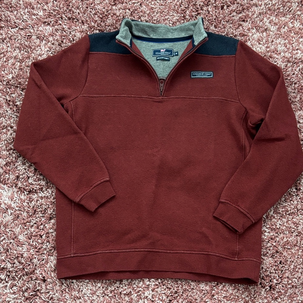 Vineyard Vines Men's Shep Shirt Zip-Up Sweater